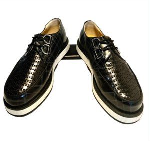 NEW WITHOUT TAGS RARE TUK LEATHER LOW CREEPERS Mens US6/Womens US8